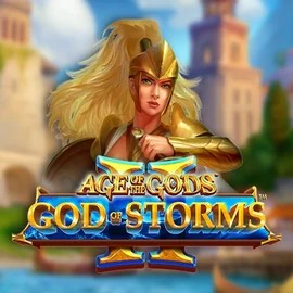 Slots logo of Age Of The Gods: God Of Storms 2 from Playtech at Spinmacho Casino
