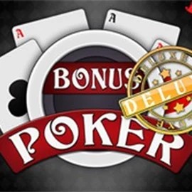 Bonus Poker Deluxe - 3 Hands by RTG (Reel Time Gaming), showcased at spinsmacho.com.de – game logo