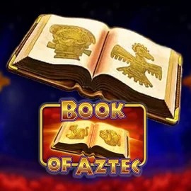 Book of Aztec logo by Amatic Industries Spinmacho Casino