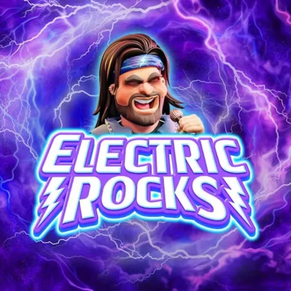 Electric Rocks logo by Inspired Gaming at Spinmacho Casino