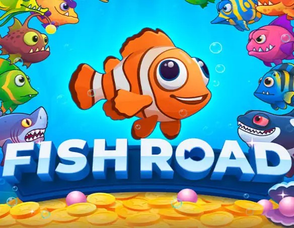 Play the Fish Road slot by InOut on Spinmacho Casino
