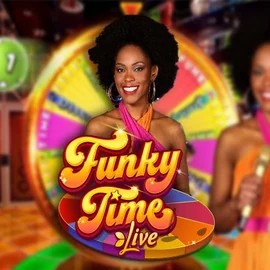 Funky Time logo by Evolution at Spinmacho Casino