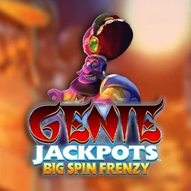 Genie Jackpots: Big Spin Frenzy game by Blueprint Gaming – logo hosted on Spinmacho Casino
