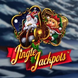 Jingle Jackpots slot icon by Dragon Gaming, available at Spinmacho Casino
