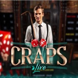 Live Craps casino game by Evolution – featured logo at Spinmacho Casino