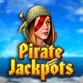 Pirate Jackpots logo by Belatra Games Spinmacho Casino