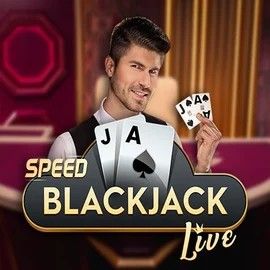 Speed Blackjack logo by Pragmatic Play at Spinmacho Casino