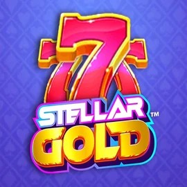 Stellar Gold slot visual from Snowborn Games available on spinsmacho.com.de