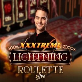 XXXtreme Lightning Roulette slot icon by Evolution, available at Spinmacho Casino